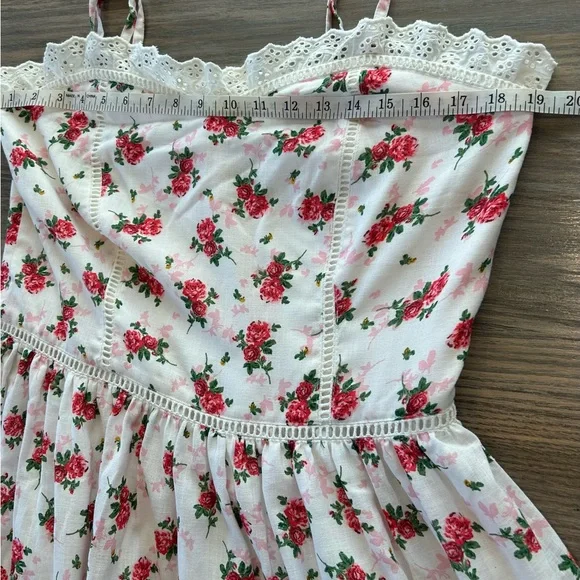 JessaKae The Madeline Romantic Floral Maxi Tiered Vintage Charm Sundress Size XL - Picture 14 of 15